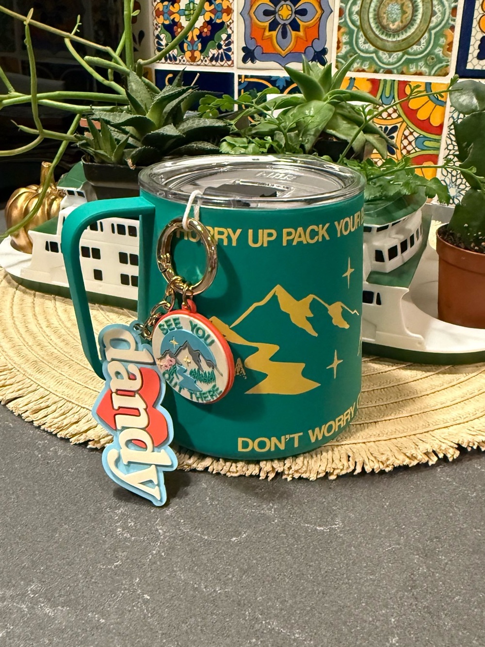 Starbucks × Dandy Worldwide Road Trip Adventure Camp Mug NWT